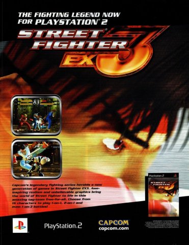 Street Fighter EX3 (December 2000) (UK)