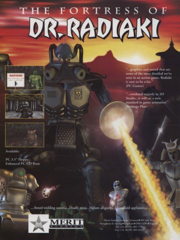 Fortress of Dr. Radiaki, The (January 1995) (UK)