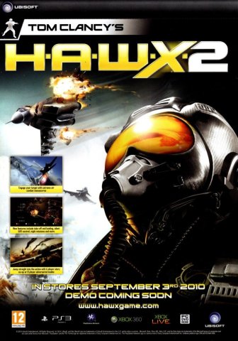 Tom Clancy's H.A.W.X 2 (October 2010) (UK)