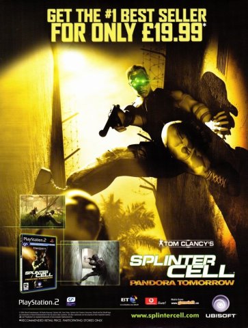 Tom Clancy's Splinter Cell: Pandora Tomorrow (December 2004) (UK)