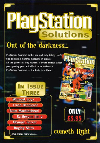 PlayStation Solutions issue 03 (November 1996) (UK)