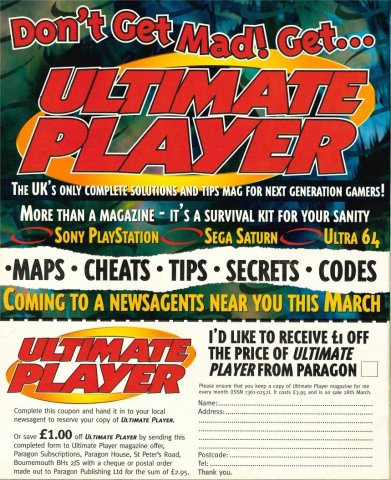 Ultimate Player (March 1996) (UK)