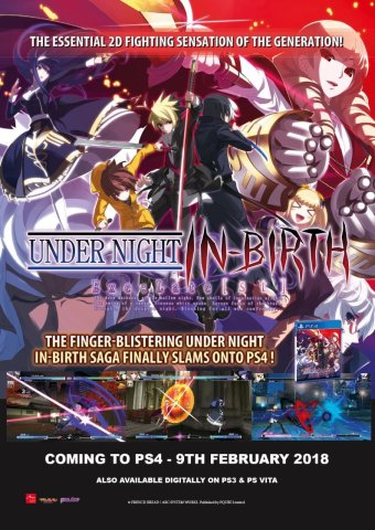 Under Night In-Birth Exe:Late[st] (January 2018) (UK)