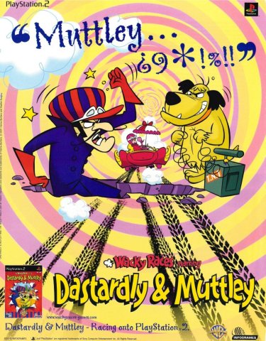 Wacky Races: Starring Dastardly and Muttley (August 2001) (UK)