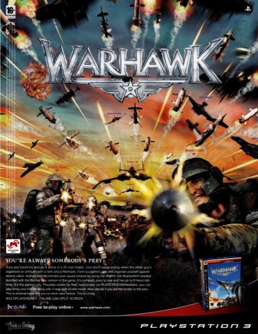 Warhawk (November 2007) (UK)