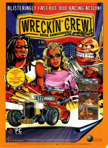 Wreckin Crew: Drive Dangerously (March 1998) (UK)