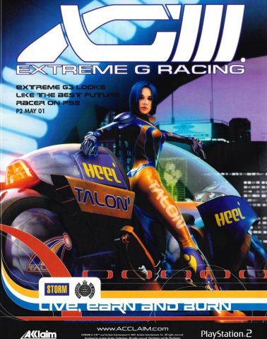 XGIII: Extreme G Racing (September 2001) (UK)