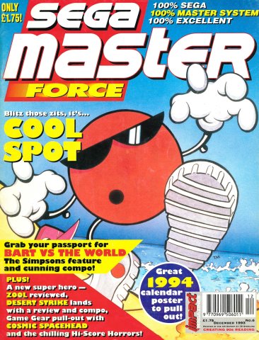 Sega Master Force 06 (December 1993)