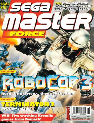 Sega Master Force 01 (August 1993)