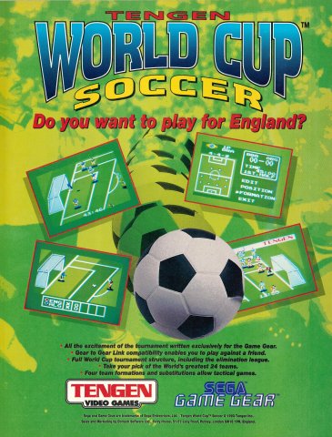 World Cup Soccer (September 1993) (UK)