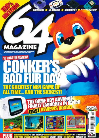 64 Magazine Issue 52 (September 2001)