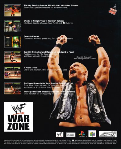 WWF War Zone (November 1998) (UK)