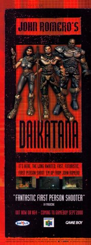 Daikatana (October 2000) (UK)