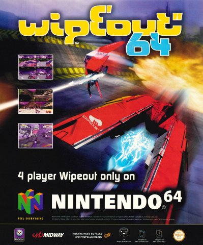 Wipeout 64 (May 1999) (UK)