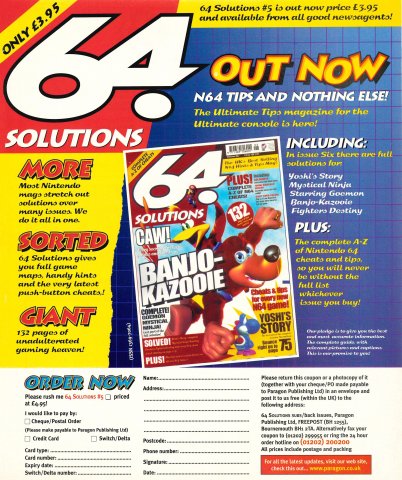 64 Solutions Issue 6 (October 1998) (UK)