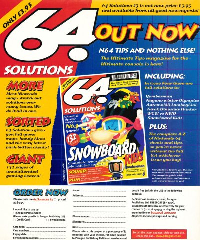 64 Solutions Issue 4 ad (June 1998) (UK)