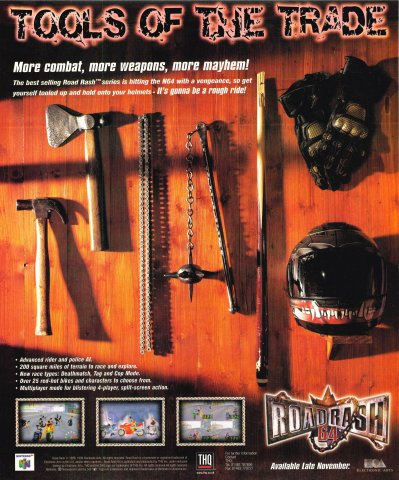 Road Rash 64 (February 2000) (UK)