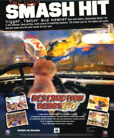 Destruction Derby 64 (February 2000) (UK)