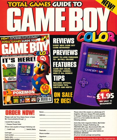 Total Games Guide to Game Boy Color (January 1999) (UK)