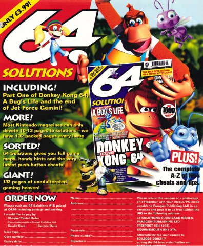 64 Solutions (June 2000) (UK)