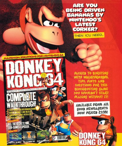 Maximum Solutions: Donkey Kong 64 (November 2000) (UK)