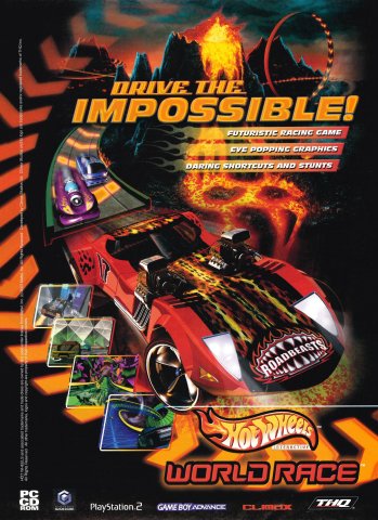 Hot Wheels: World Race (December 2003) (UK)