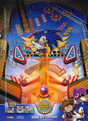 Sonic Pinball Party (December 2003) (UK)