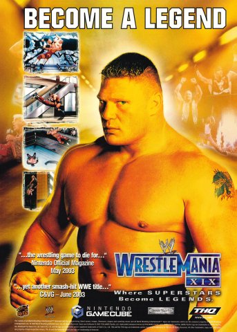 WWE WrestleMania XIX (October 2003) (UK)