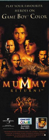 Mummy Returns, The (October 2001) (UK)