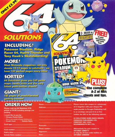 64 Solutions issue 18 (November 2000) (UK)