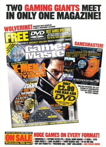 GamesMaster issue 133 (Summer 2003) (UK)