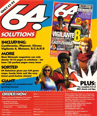 64 Solutions Issue 11 (August 1999) (UK)