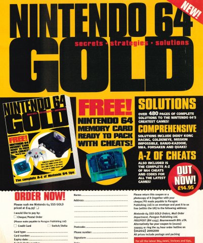 Nintendo 64 Gold guide (January 1999) (UK)