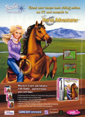 Barbie Horse Adventures (December 2003) (UK)