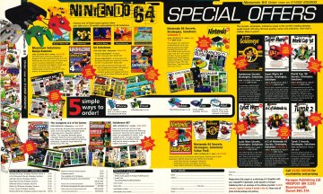 Paragon Publishing N64 subscriptions and guides (October 1998) (UK)