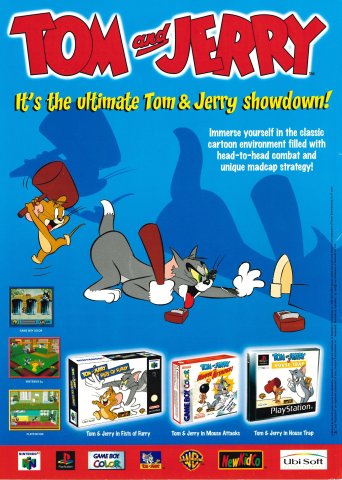 Tom and Jerry in Fists of Furry (April 2001) (UK)