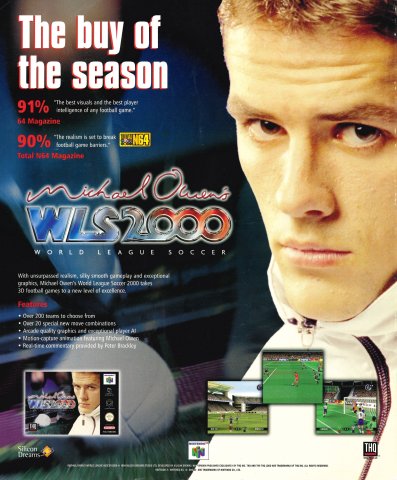 Michael Owen's WLS 2000 (January 2000) (UK)