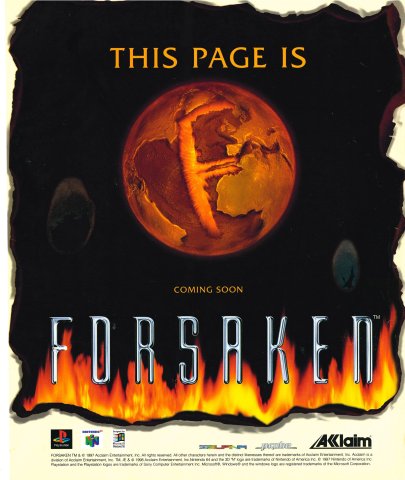 Forsaken 64 (July 1998) (UK)