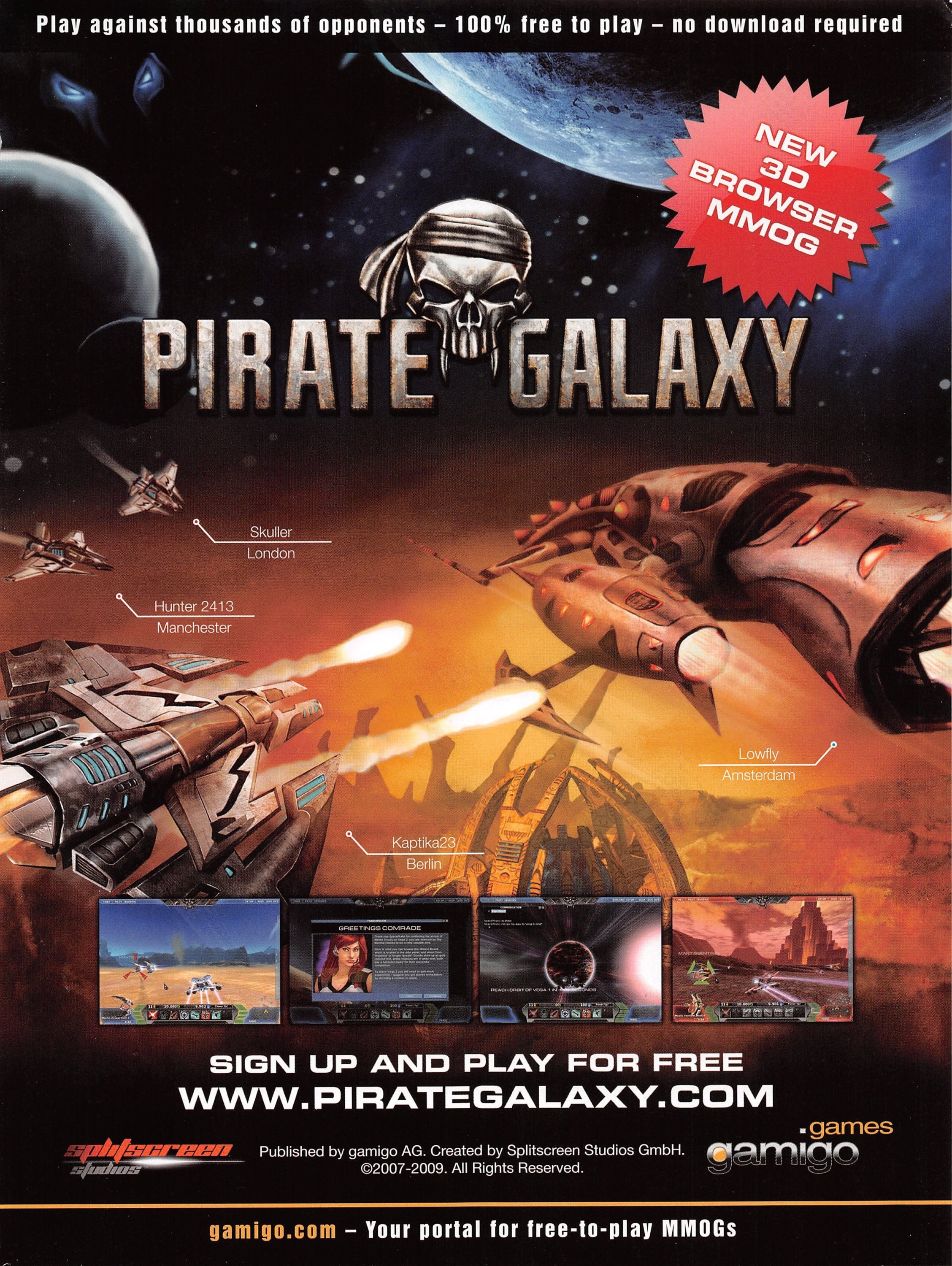 Pirate Galaxy (April 2009) (UK)