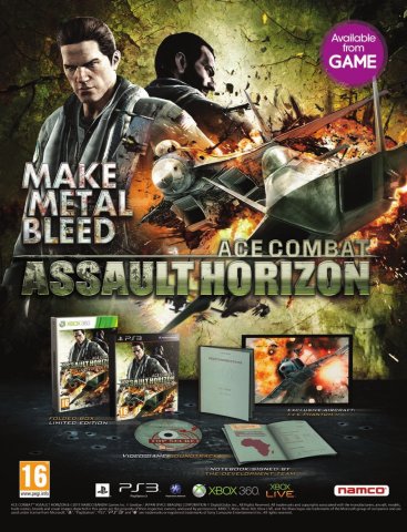 Ace Combat: Assault Horizon (January 2012) (UK)