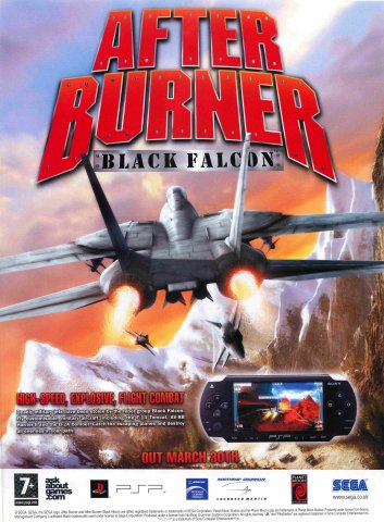 After Burner: Black Falcon (March 2007) (UK)