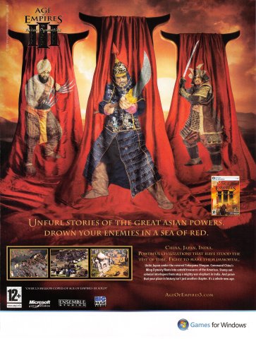 Age of Empires III: The Asian Dynasties (November 2007) (UK) (3)