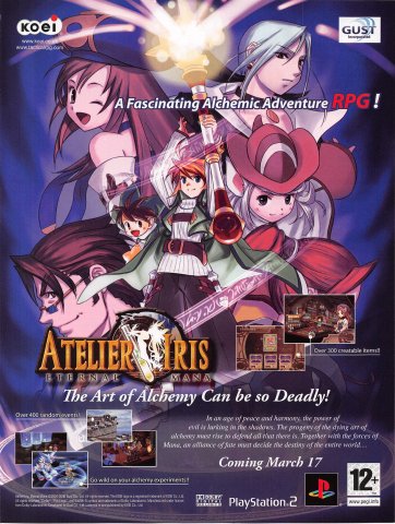 Atelier Iris: Eternal Mana (March 2006) (UK)