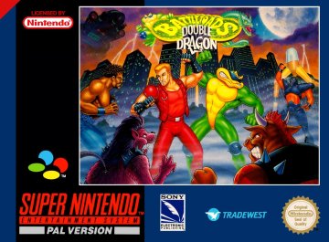 Battletoads/Double Dragon boxart (PAL) (UK)