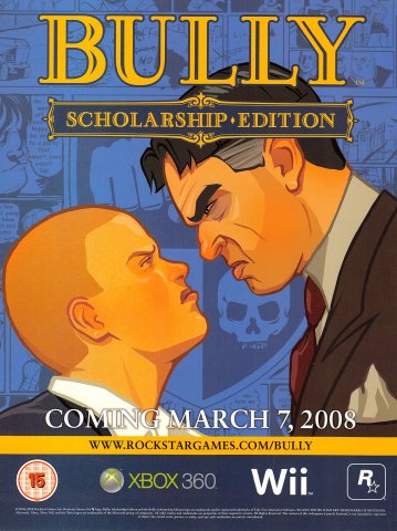 Bully: Scholarship Edition (February 2008) (UK)