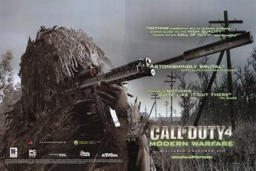 Call of Duty 4: Modern Warfare (November 2007) (UK)