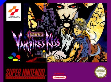 Castlevania Vampire's Kiss boxart (PAL) (EU)