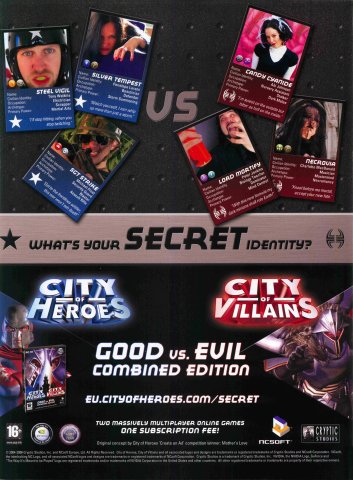 City of Heroes: Good Versus Evil Combined Edition (December 2006) (UK)