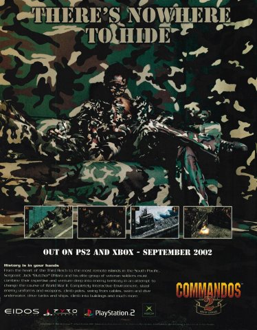 Commandos 2: Men of Courage (October 2002) (UK)