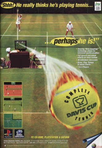 Complete Davis Cup Tennis (cancelled) (December 1996) (UK)